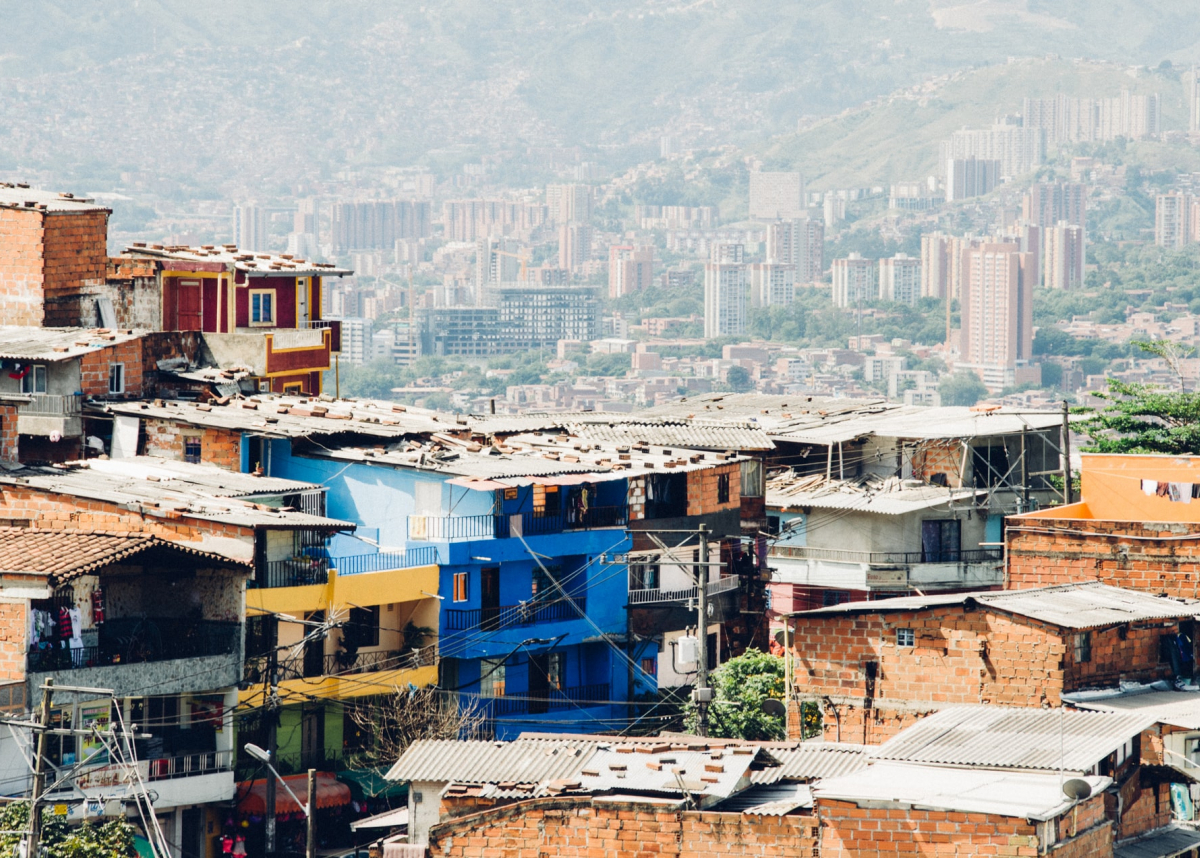 panorama of Medellín, Colombia